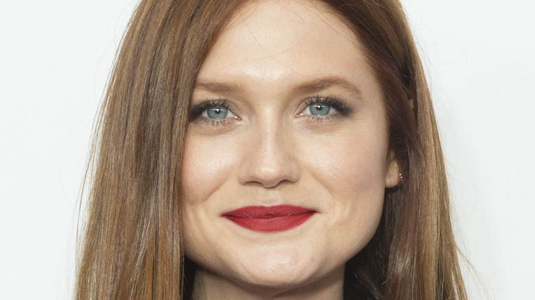 Bonnie Wright smiling