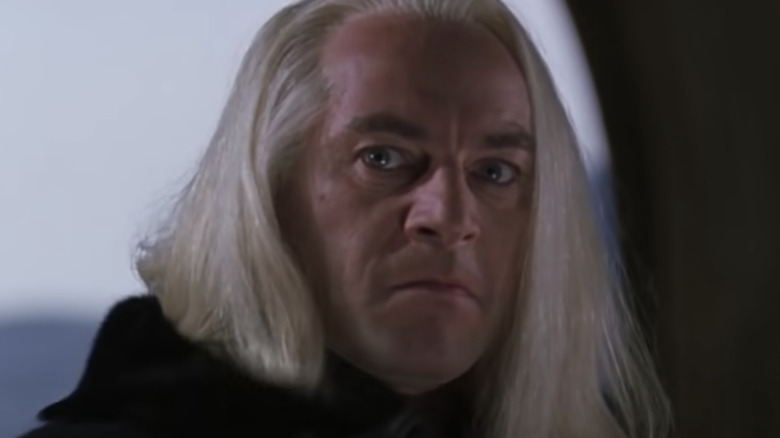 Jason Isaacs playing Lucius Malfoy