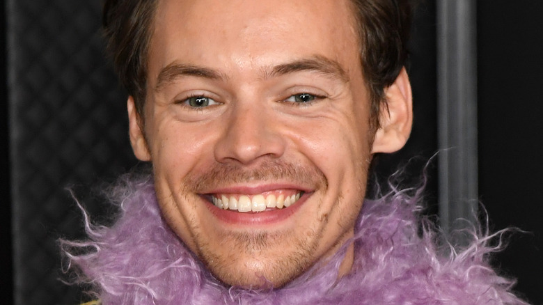 Harry Styles smiling