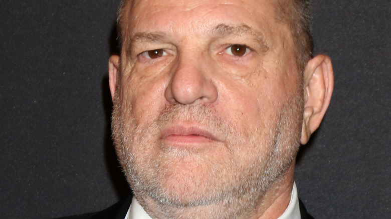 Harvey Weinstein at Golden Globes 2017