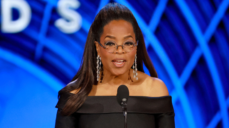 Oprah Winfrey at the 2025 Tony Awards