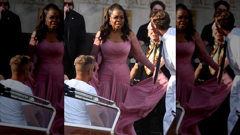 Oprah Winfrey in Italy for Jeff Bezos and Lauren Sanchez's June 2025 wedding