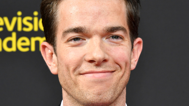 John Mulaney on the red carpet.