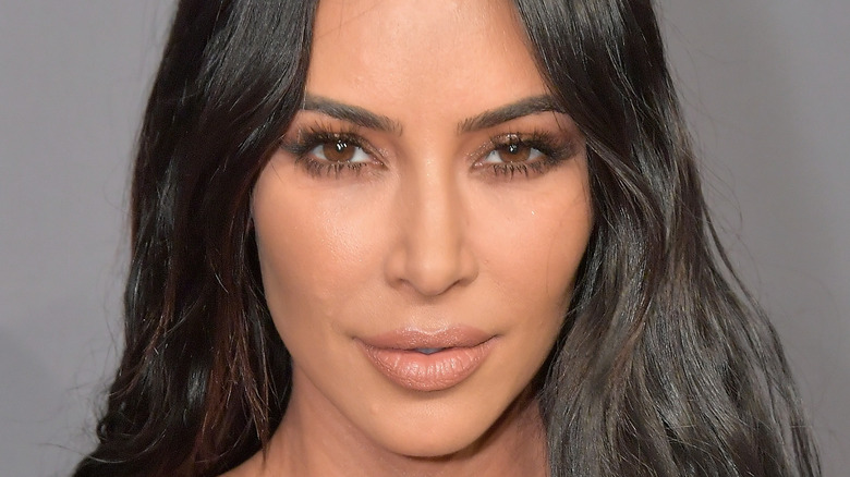Kim Kardashian smoldering
