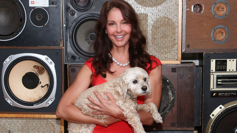 Ashley Judd holding Shug