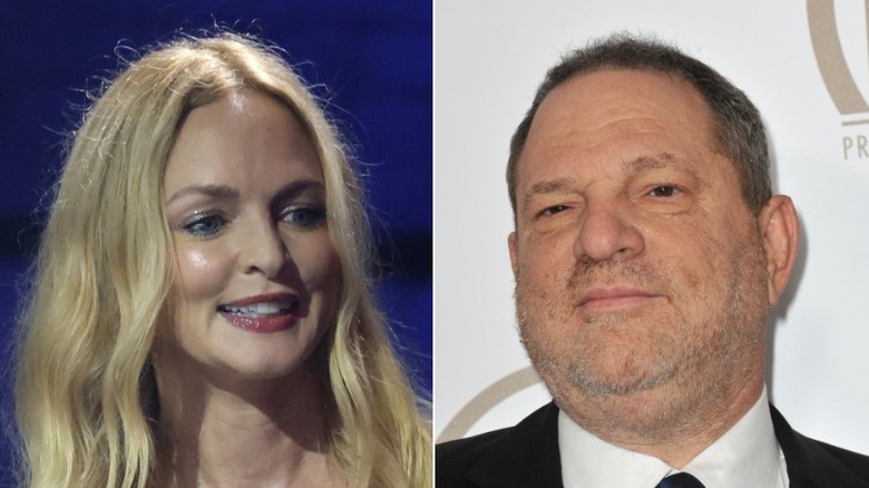 Heather Graham and Harvey Weinstein