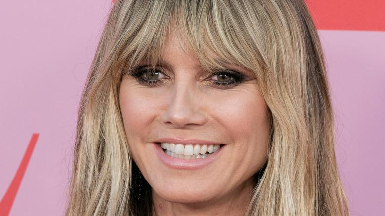 Heidi Klum smiling