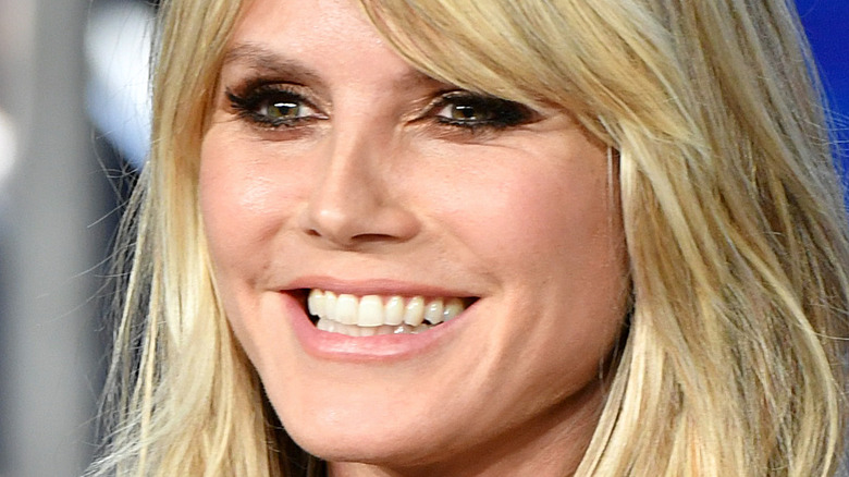 Heidi Klum smiling