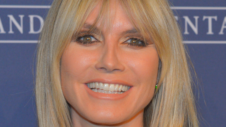 Heidi Klum smiling