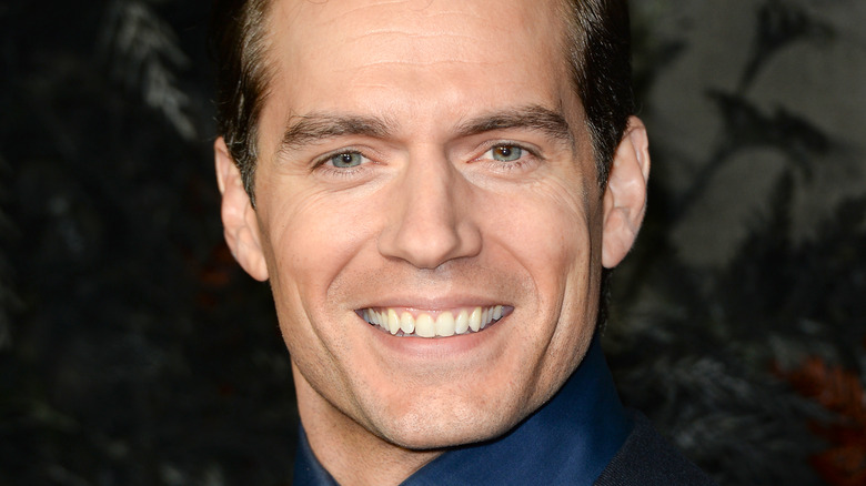 Henry Cavill smiling