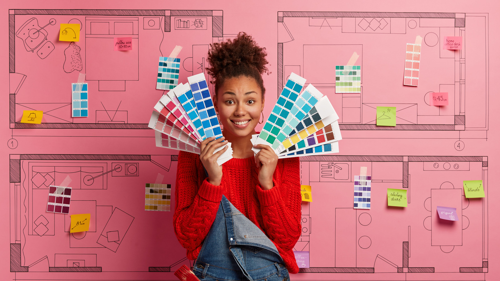 Here Are The Colors You Should Use If You're Decorating A Creative Space