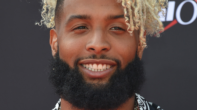 Odell Beckham Jr. smiling