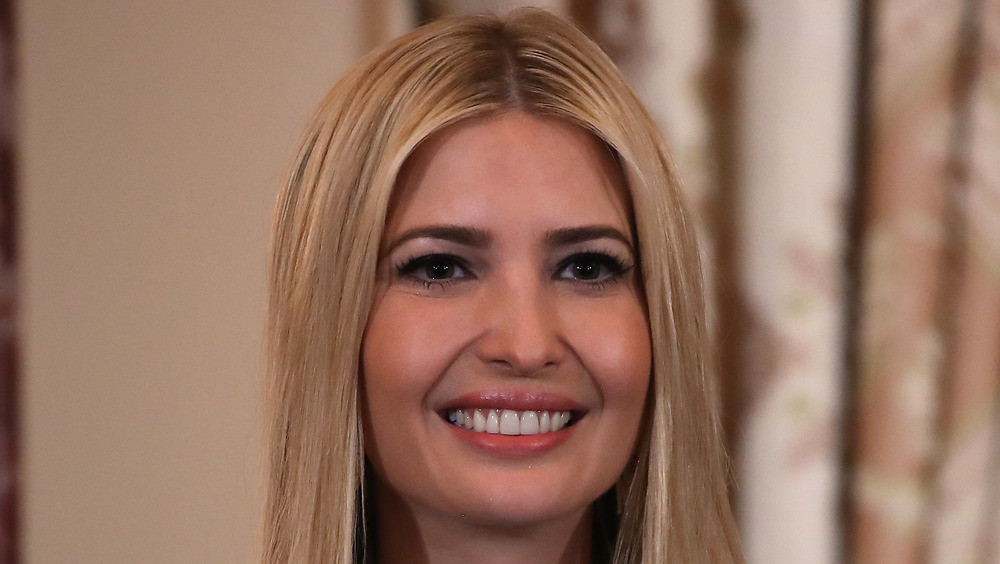 Ivanka Trump smiling, close-up