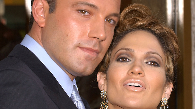 Jennifer Lopez and Ben Affleck in 2003