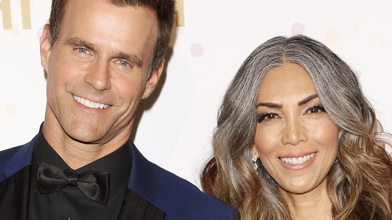 Cameron Mathison and Vanessa Mathison smile for a photo