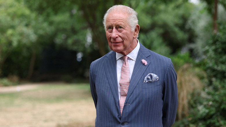 King Charles III at a garden celebration in September 2026