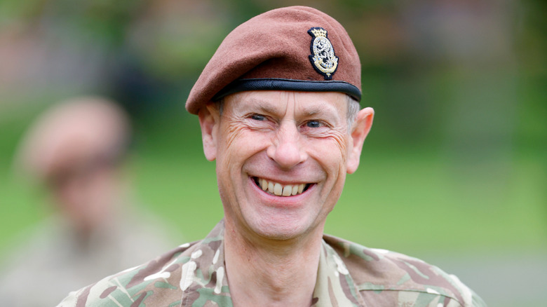Prince Edward, Duke of Edinburgh in a British army uniform in 2025