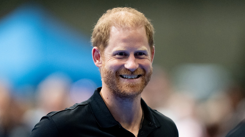 Prince Harry at a pickleball game in July 2026