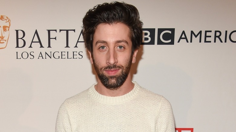 Simon Helberg at the BAFTA Tea Party in 2024