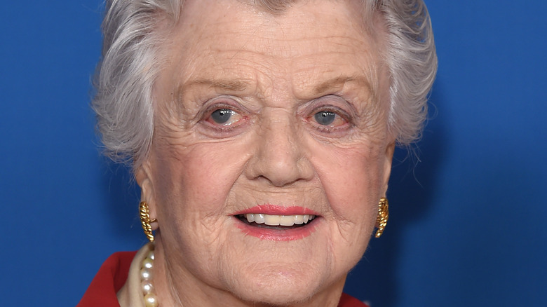 Angela Lansbury smiling