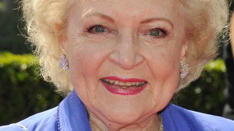 Betty White smiling 