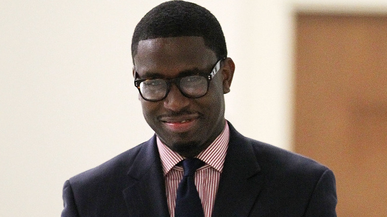 Mikael Moore smiling 