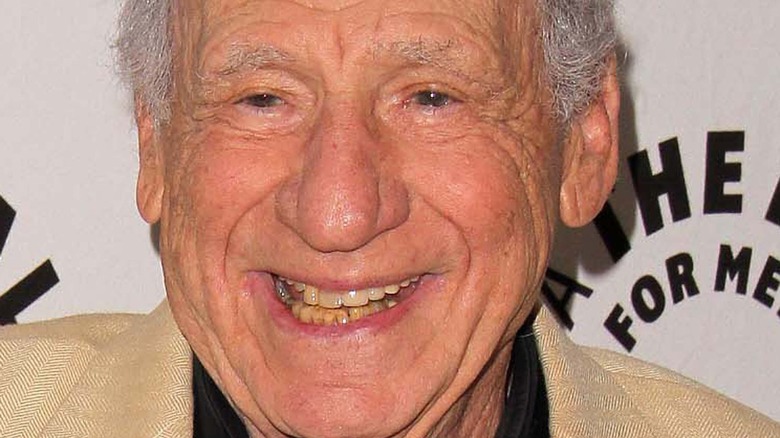 Mel Brooks smiling 