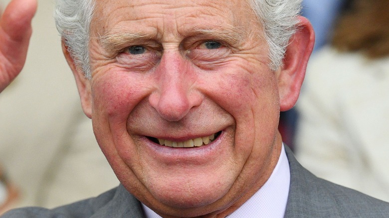 Prince Charles smiling