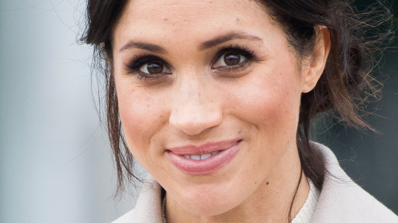 Meghan Markle smiling