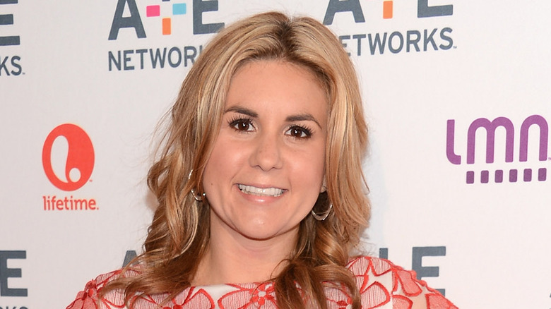 Brandi Passante smiles on the red carpet