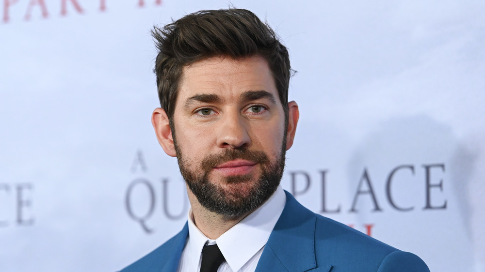 John Krasinski at film premiere