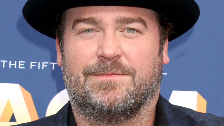 Lee Brice with black hat