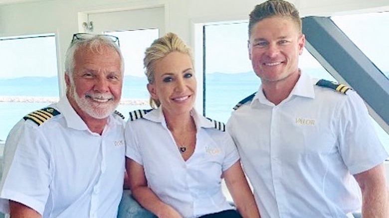 Below Deck star Captain Lee Rosbach, Kate Chastain, Ashton Pienaar