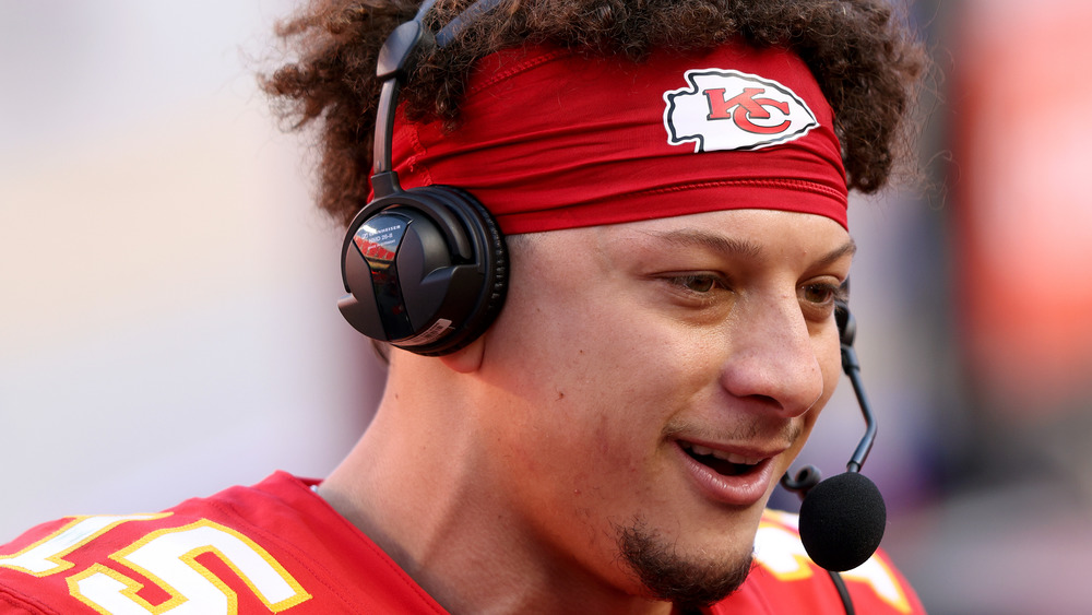 NFL player Patrick Mahomes 