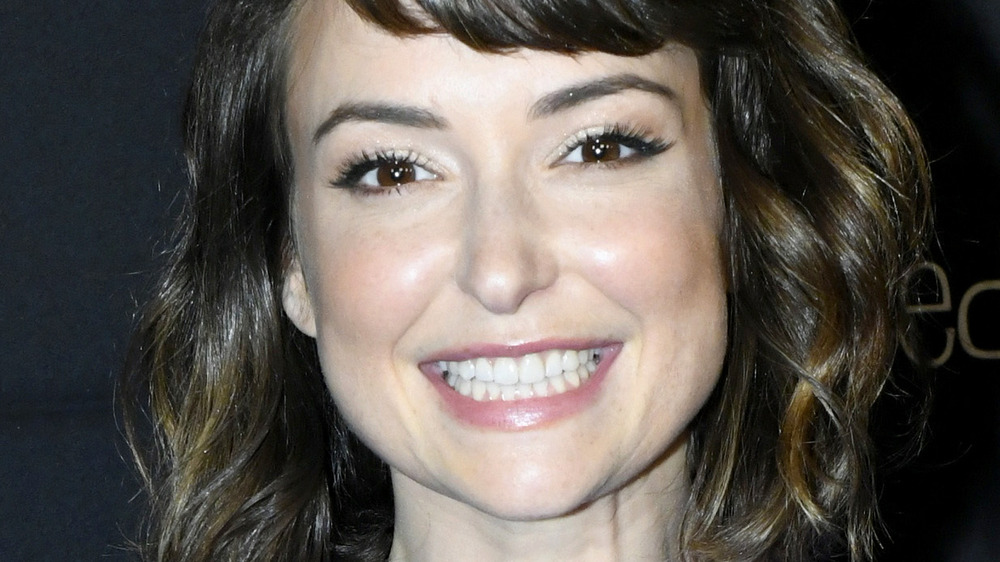 Milana Vayntrub smiling