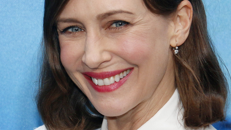 Vera Farmiga smiling for press