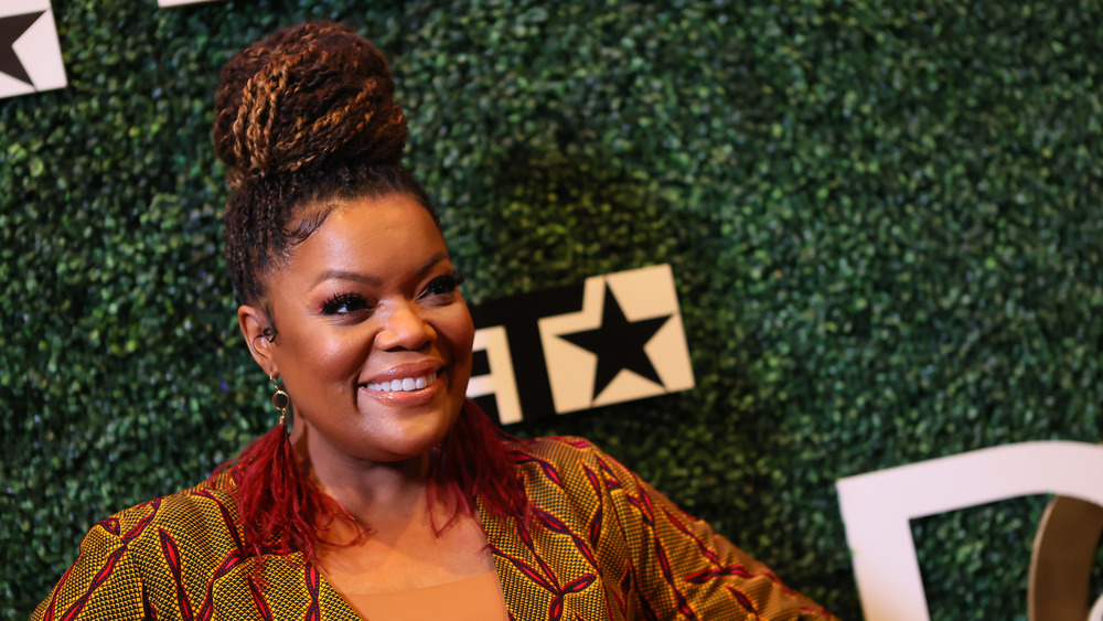Yvette Nicole Brown smiling