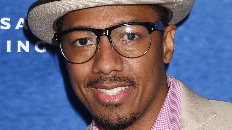 Nick Cannon smiling