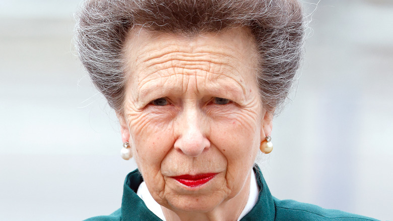 Princess Anne photographed at event