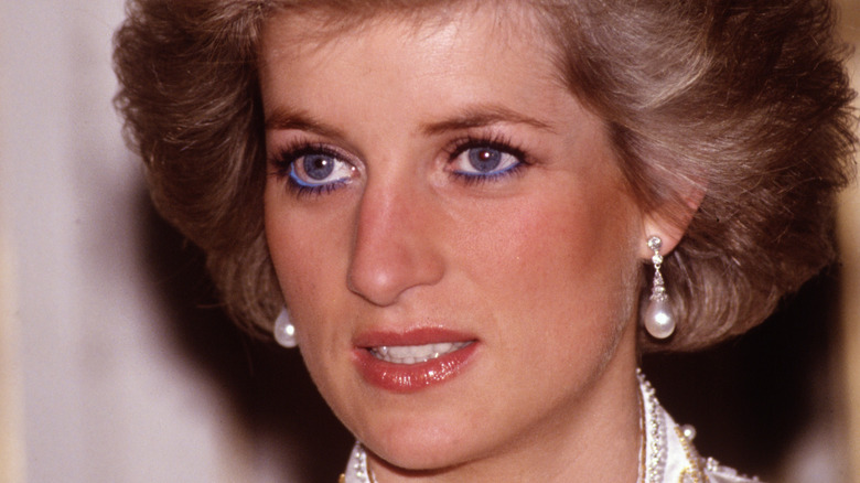 Princess Diana photographed at event