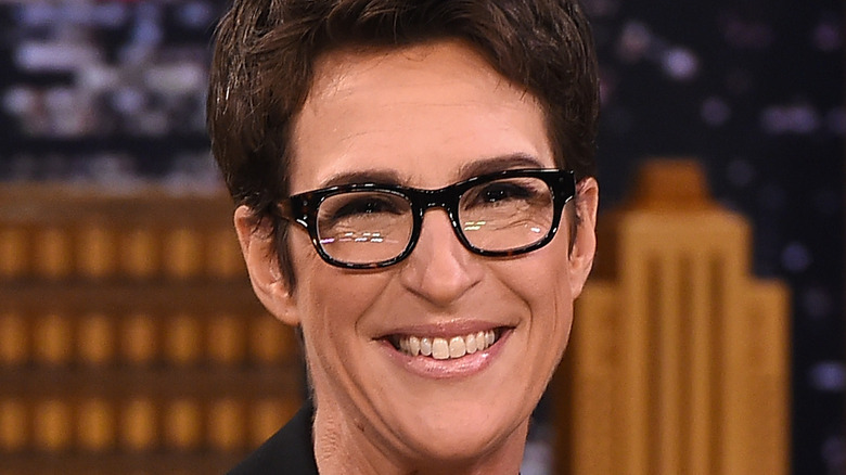 Rachel Maddow smiling