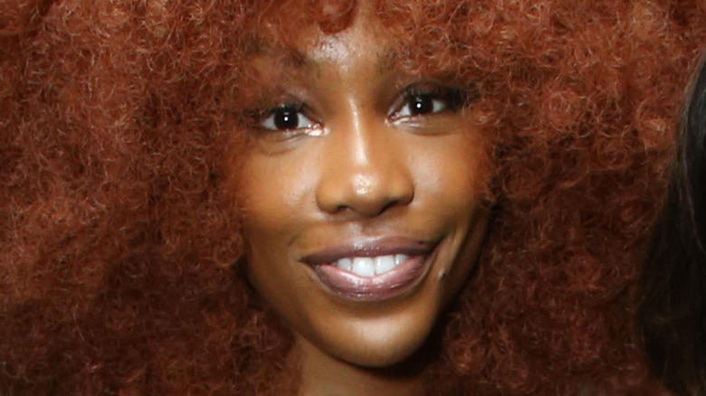 SZA smiling 