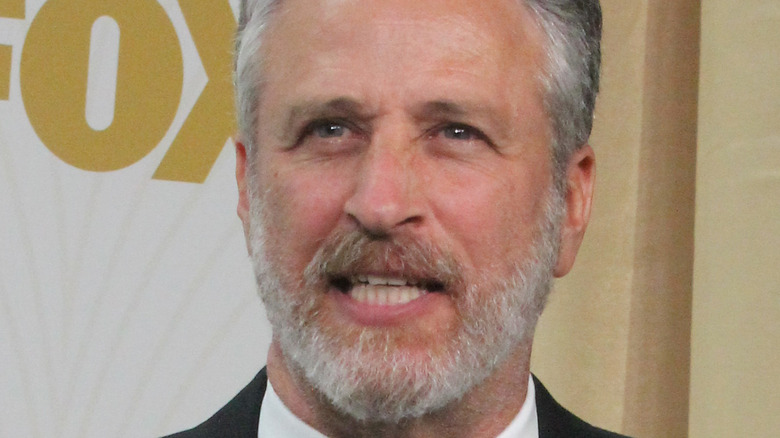 Jon Stewart at the Golden Globes 