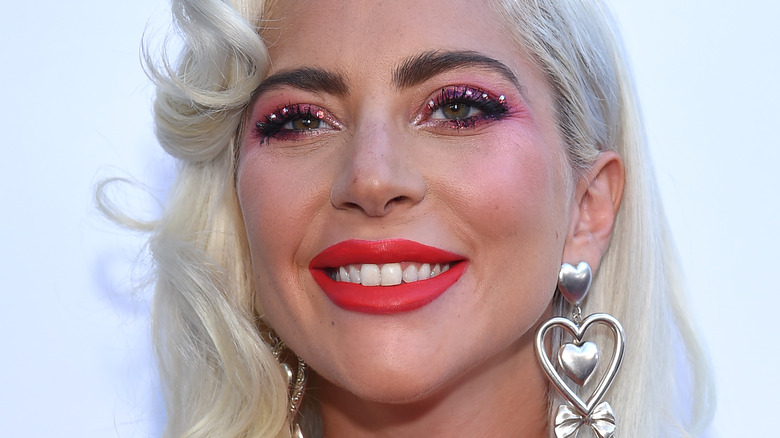 Lady Gaga smiling 