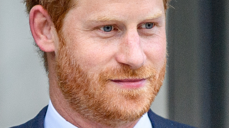 Prince Harry smiling