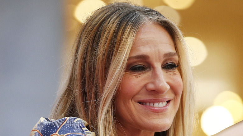 Sarah Jessica Parker smiles beautifully