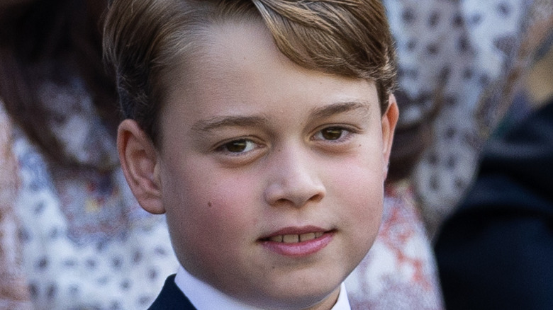 Prince George smiling