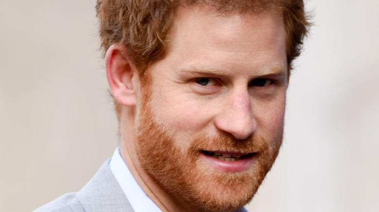 Prince Harry smiling 