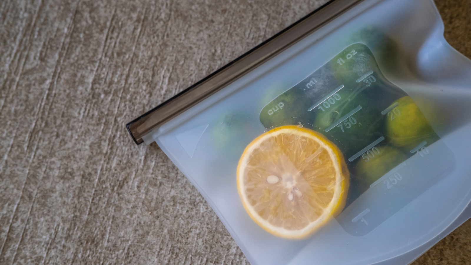 Here's How To Clean Your Reusable Food Storage Bags