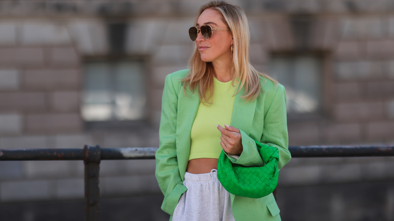 Here's How To Dress Up Sweats For Going Back To Work